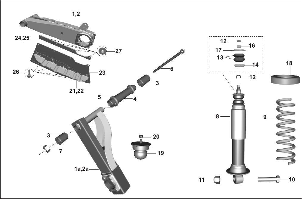 Plate 18 — TRAILING ARM