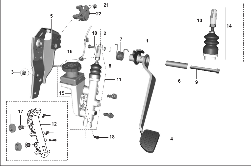 Plate 19 — PEDAL BRAKE