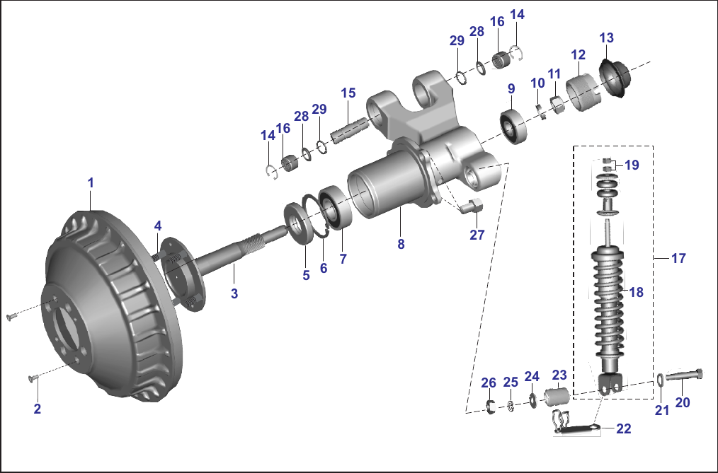 Plate 26 — HUB FRONT - RE