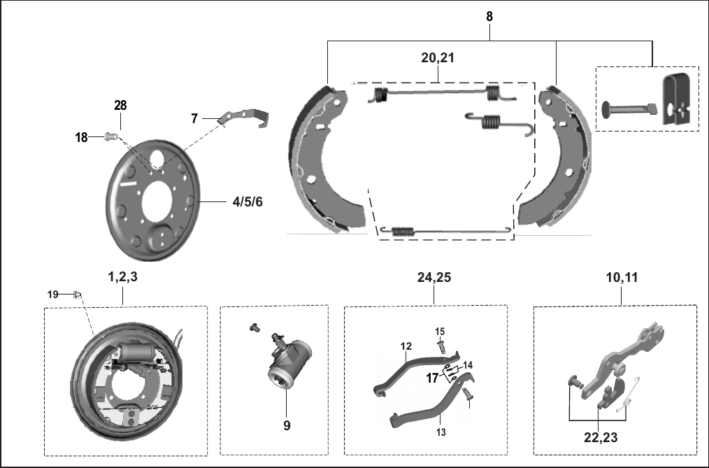 Plate 28 — BRAKE SYSTEM - RE (upto 23.07.24)