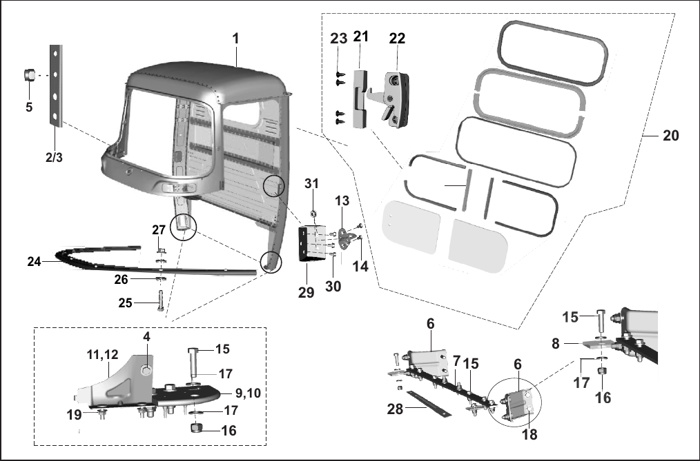 Plate 32 — ASSEMBLY CABIN