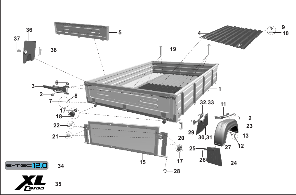 Plate 36 — TRAY ASSEMBLY LOAD