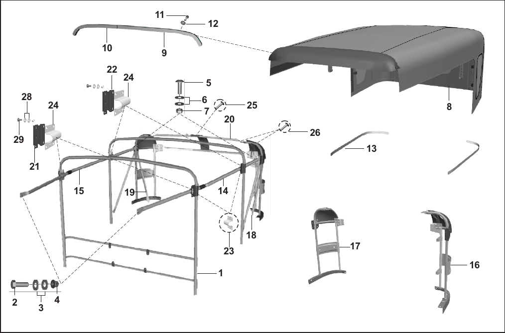 Plate 45 — HOOD ASSEMBLY - Z