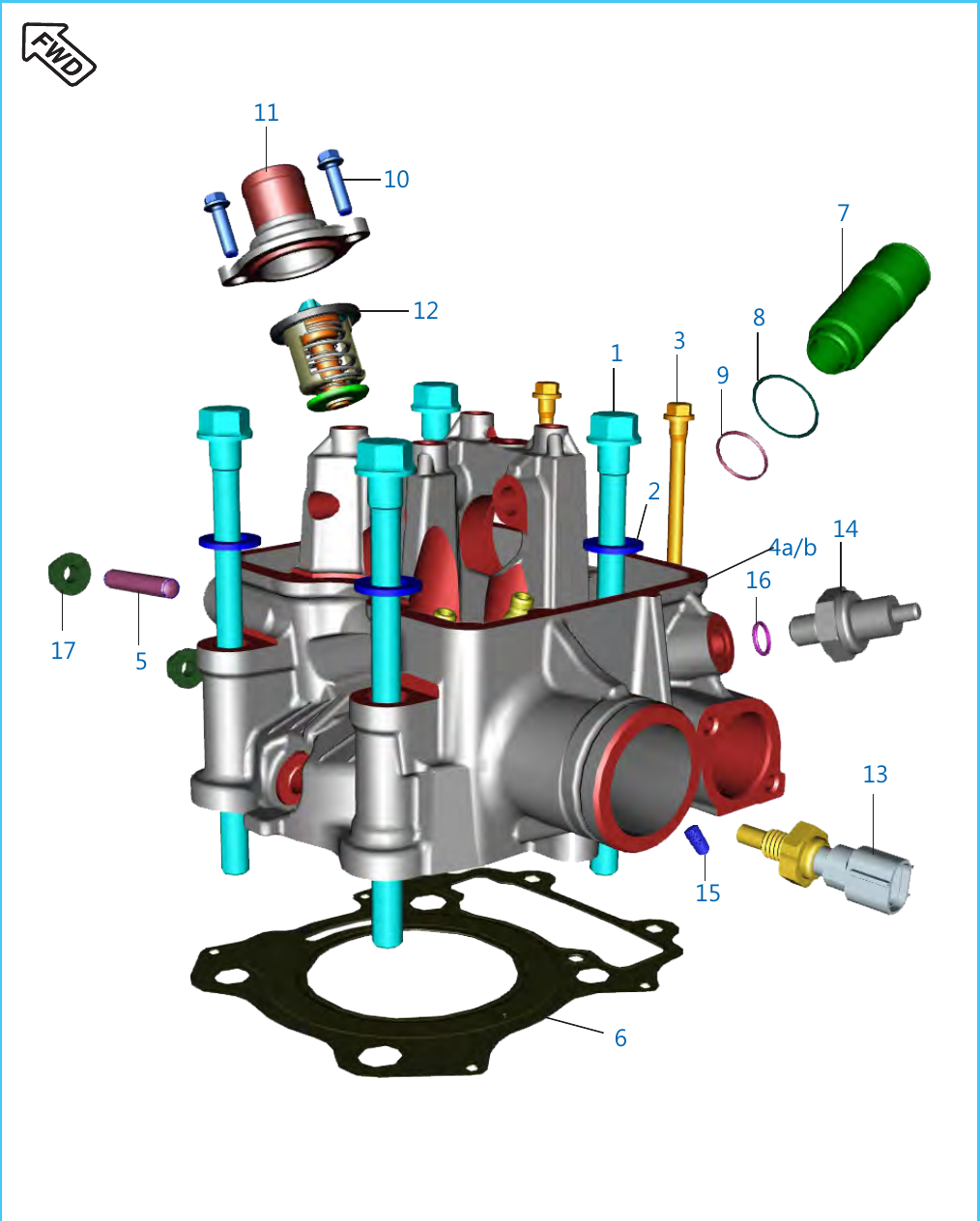 Plate 3 — Cylinder Head