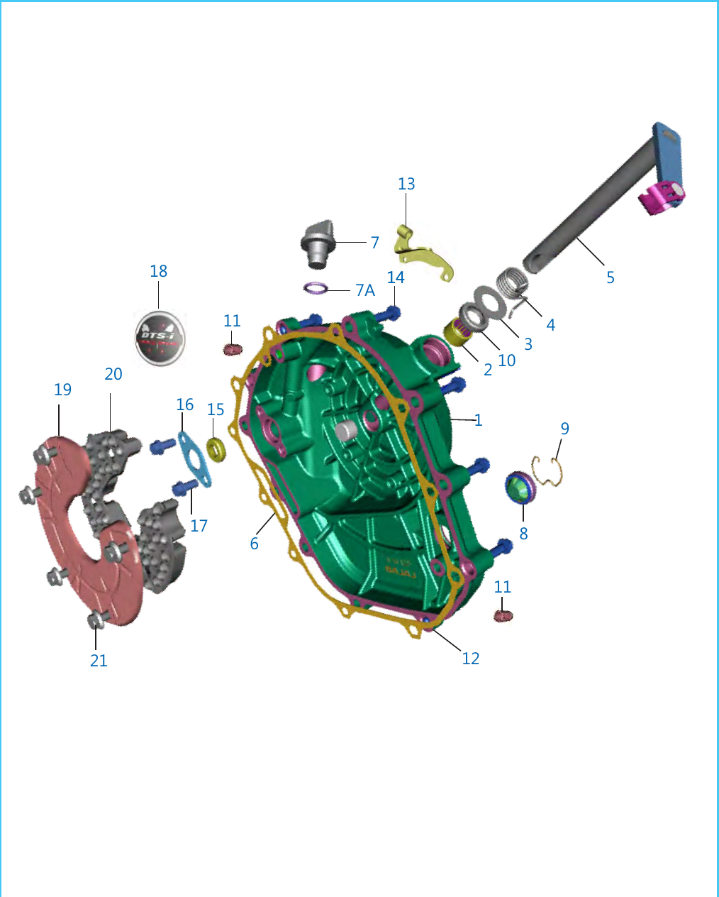 Plate 16 — Cover Clutch
