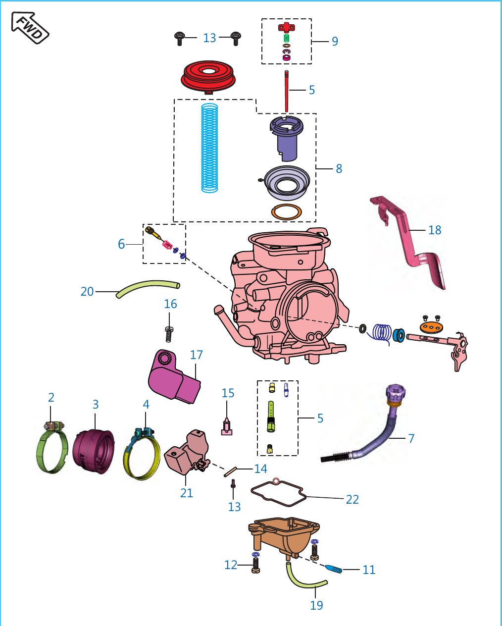 Plate 19 — Carburettor