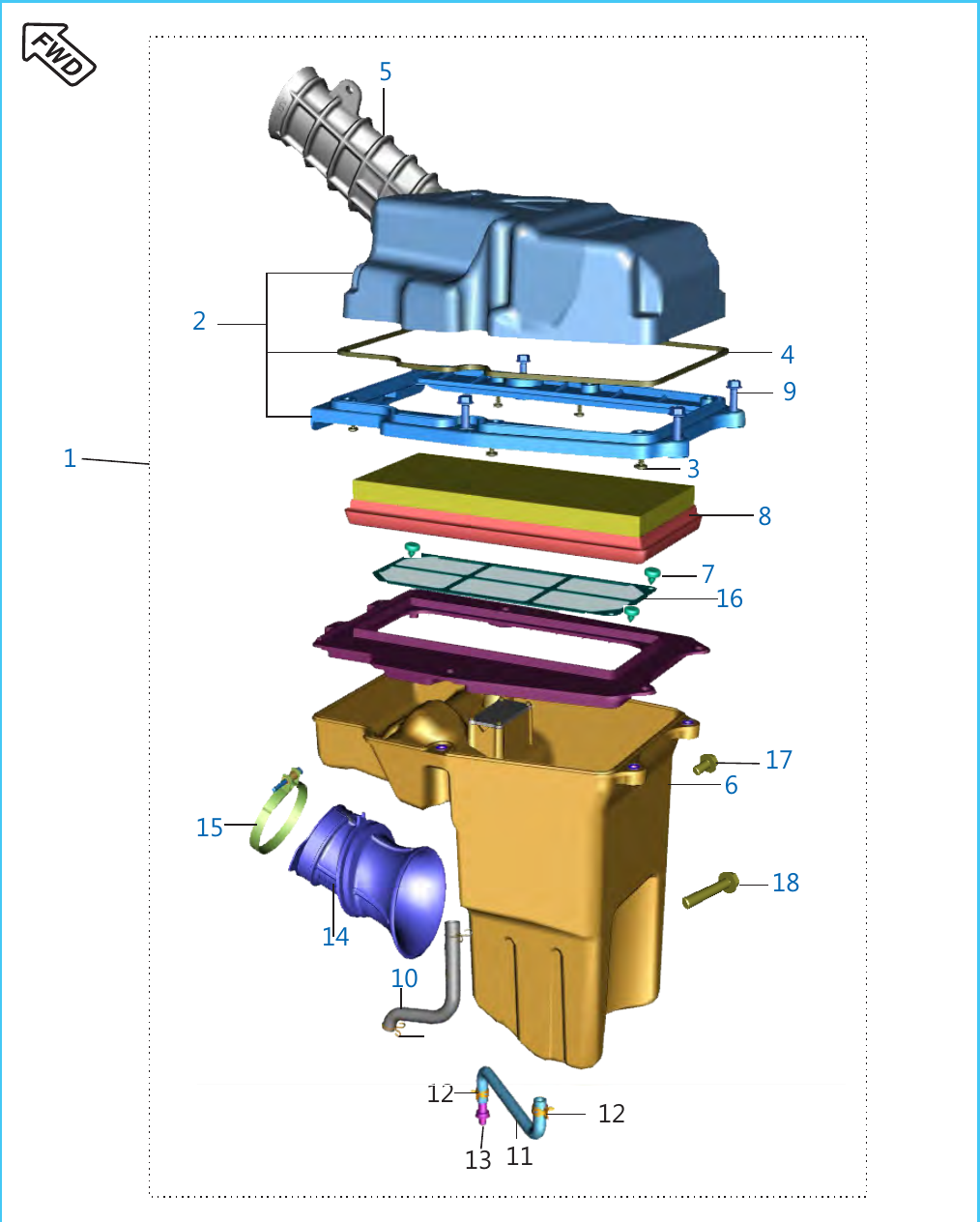 Plate 20 — Air Cleaner Complete