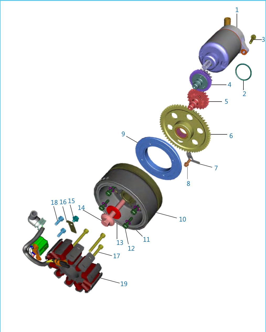 Plate 23 — Starter Assembly