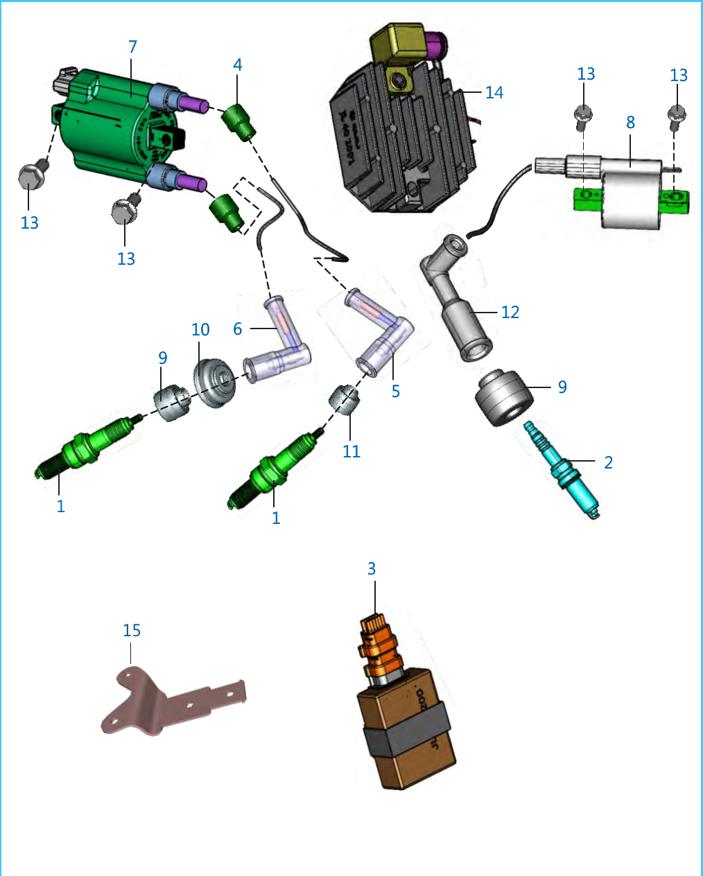 Plate 24 — Magneto, CDI & H.T. Coil
