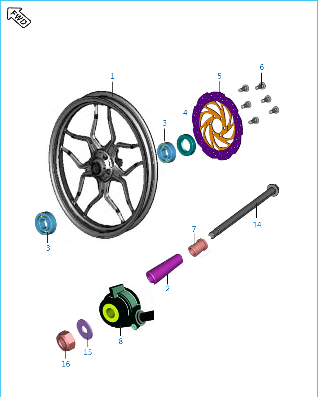 Plate 33 — Front Hub