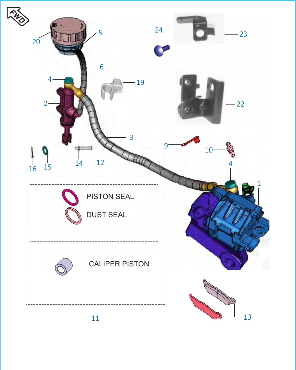 Plate 37 — Rear Disc Brake System