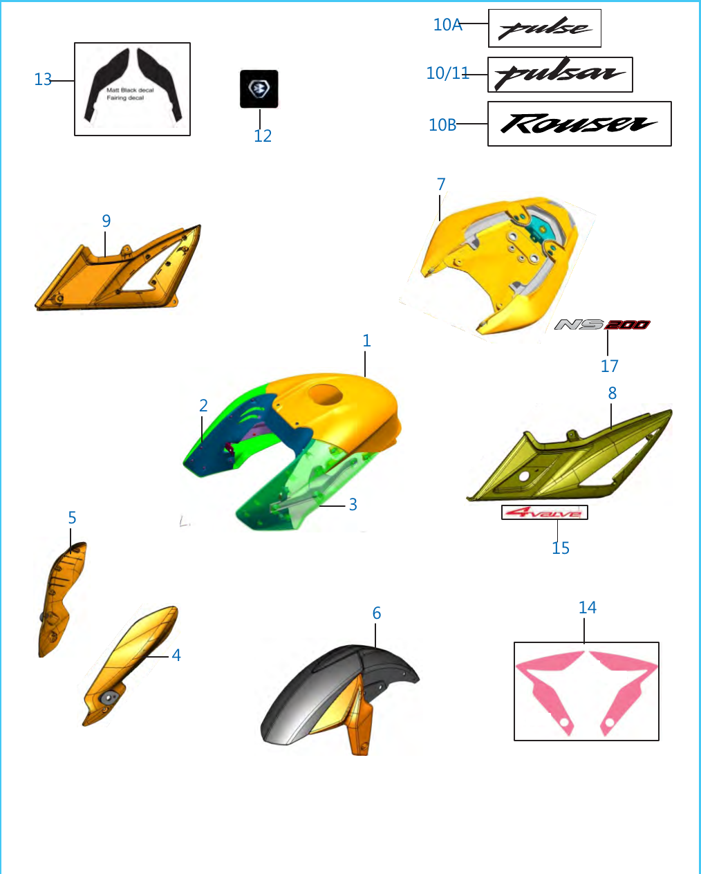 Plate 61 — Painted Parts and Decals
