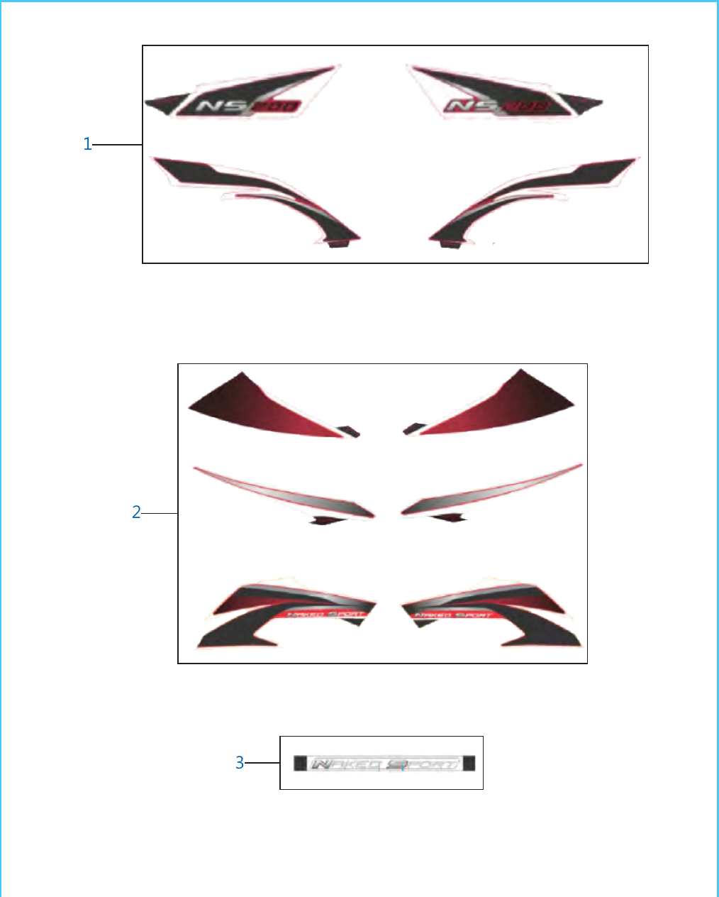 Plate 62 — Painted Parts and Decals New Decal Scheme As Per Cir IB-166