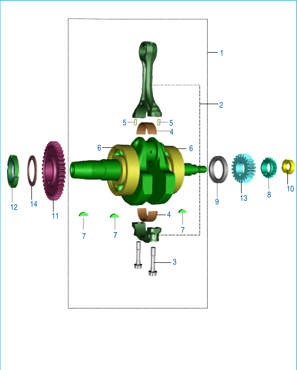 Plate 6 — Crankshaft