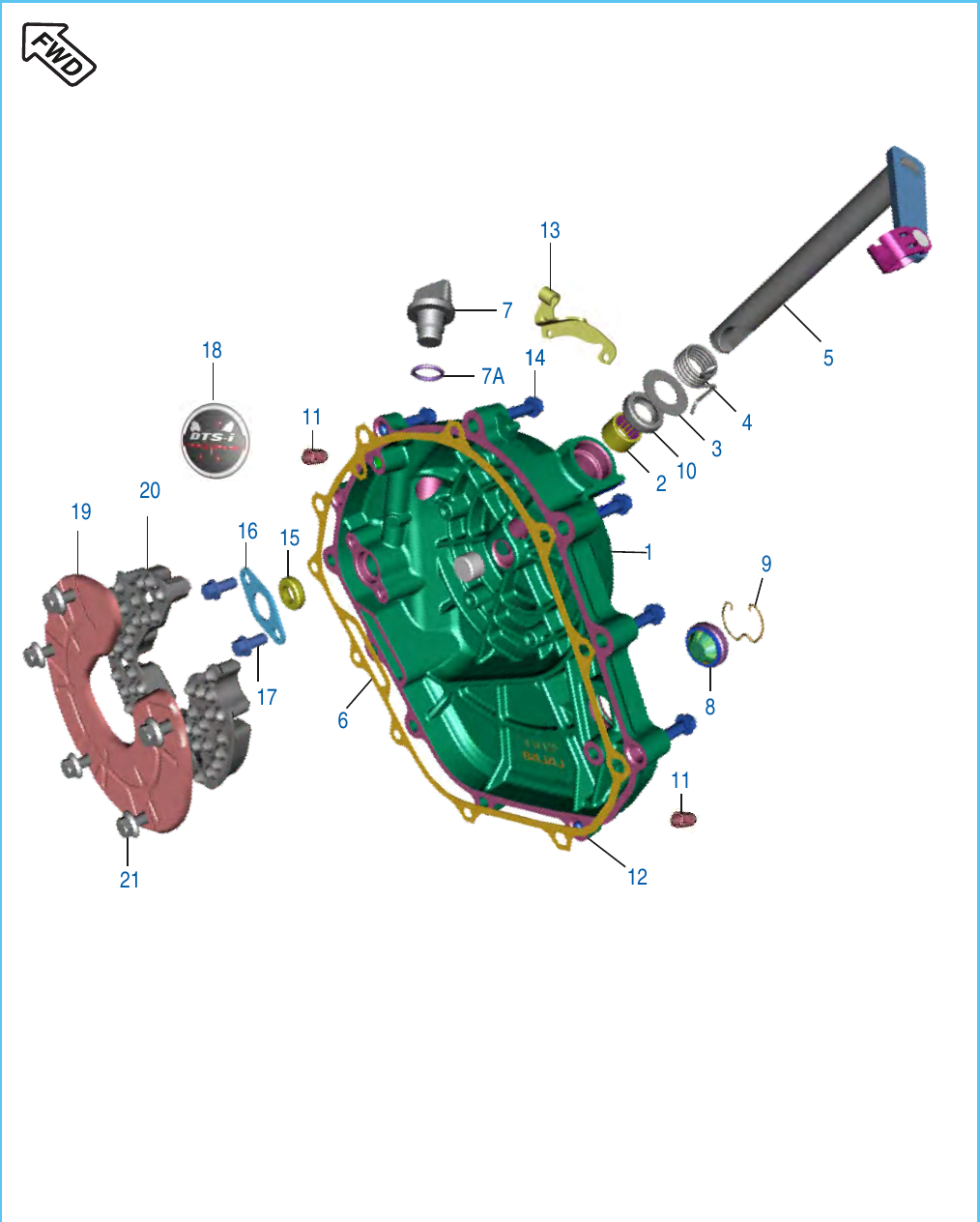 Plate 15 — Cover Clutch