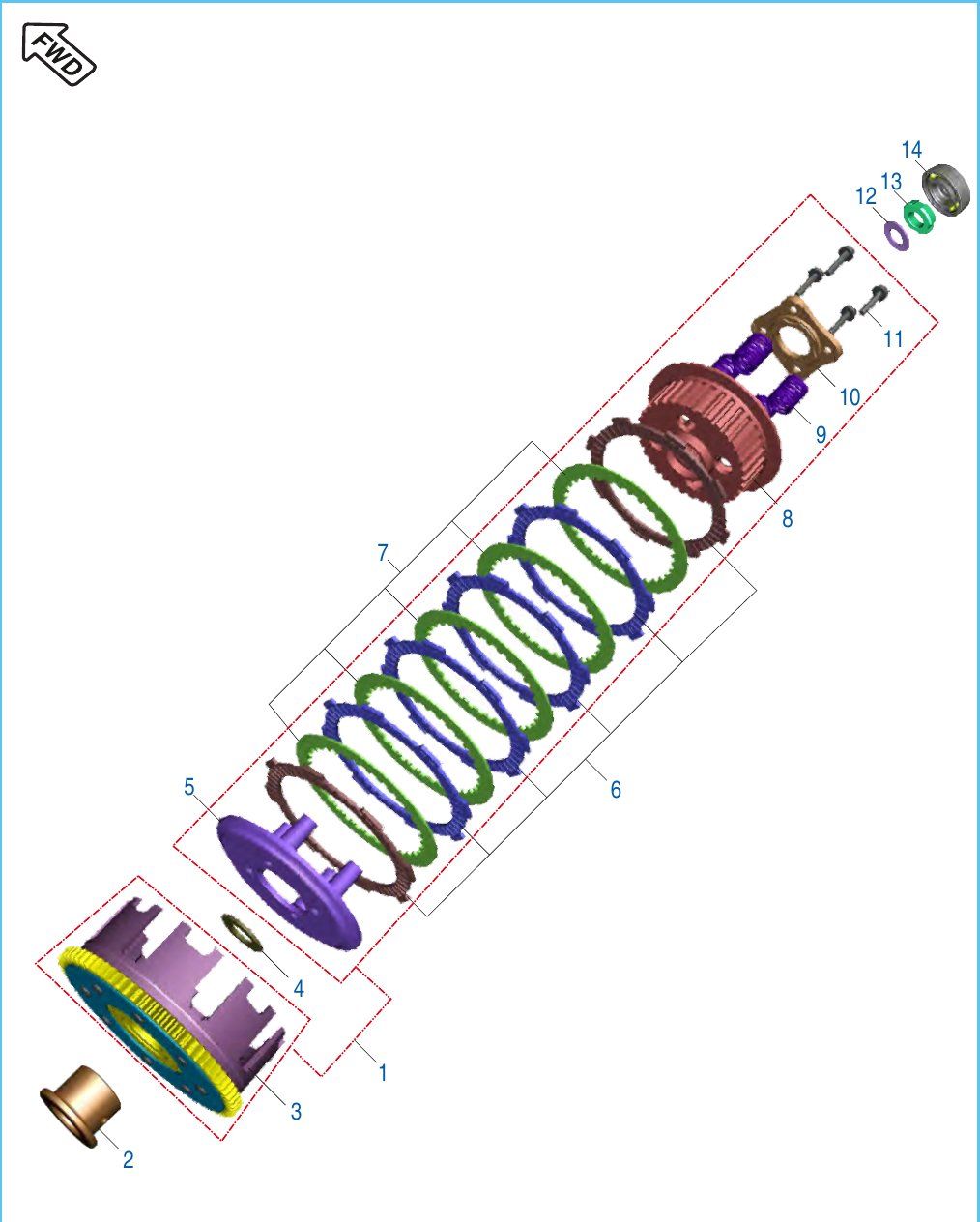 Plate 17 — Clutch Assly