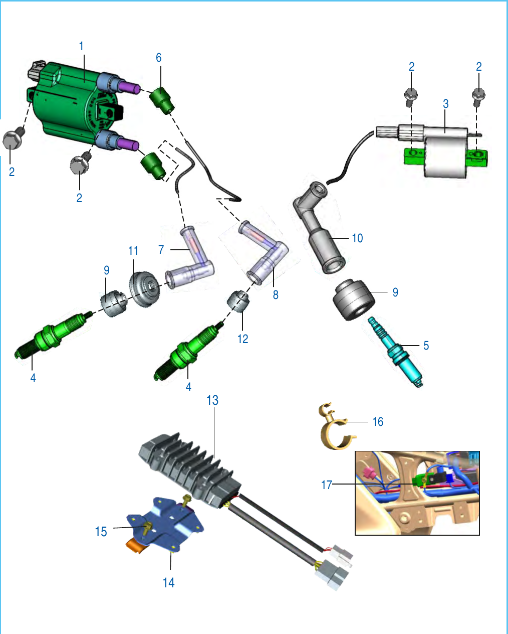 Plate 22 — H.T. Coil & Regulator Assembly