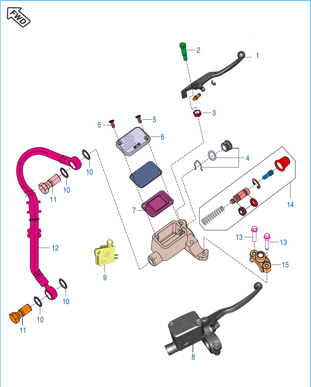 Plate 32 — Front Master Cylinder