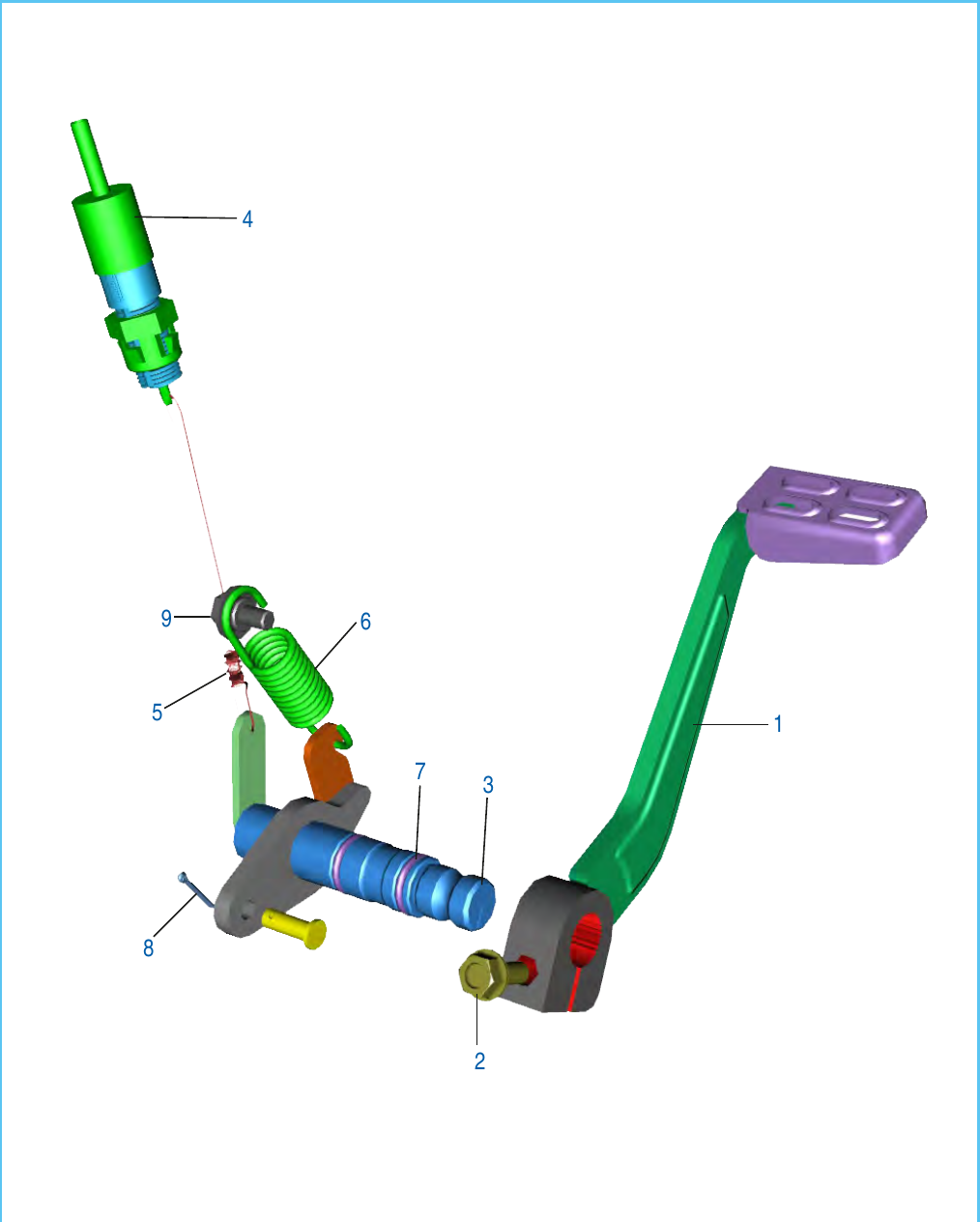 Plate 36 — Rear Brake Pedal