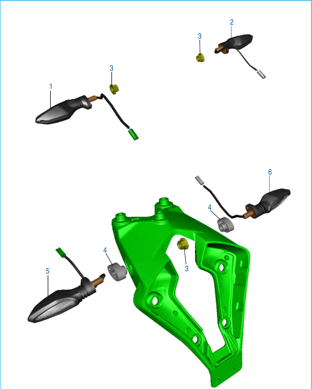Plate 50 — Indicator Light Assembly