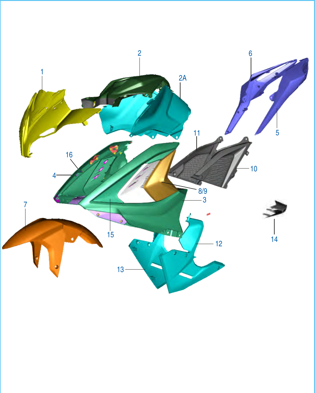Plate 55 — Painted Parts & Decals