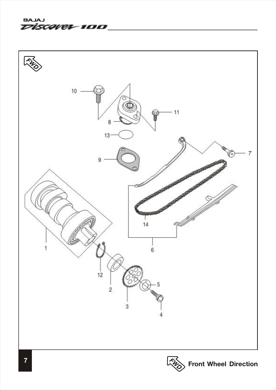 Plate 4 — Camshaft / Tensioner