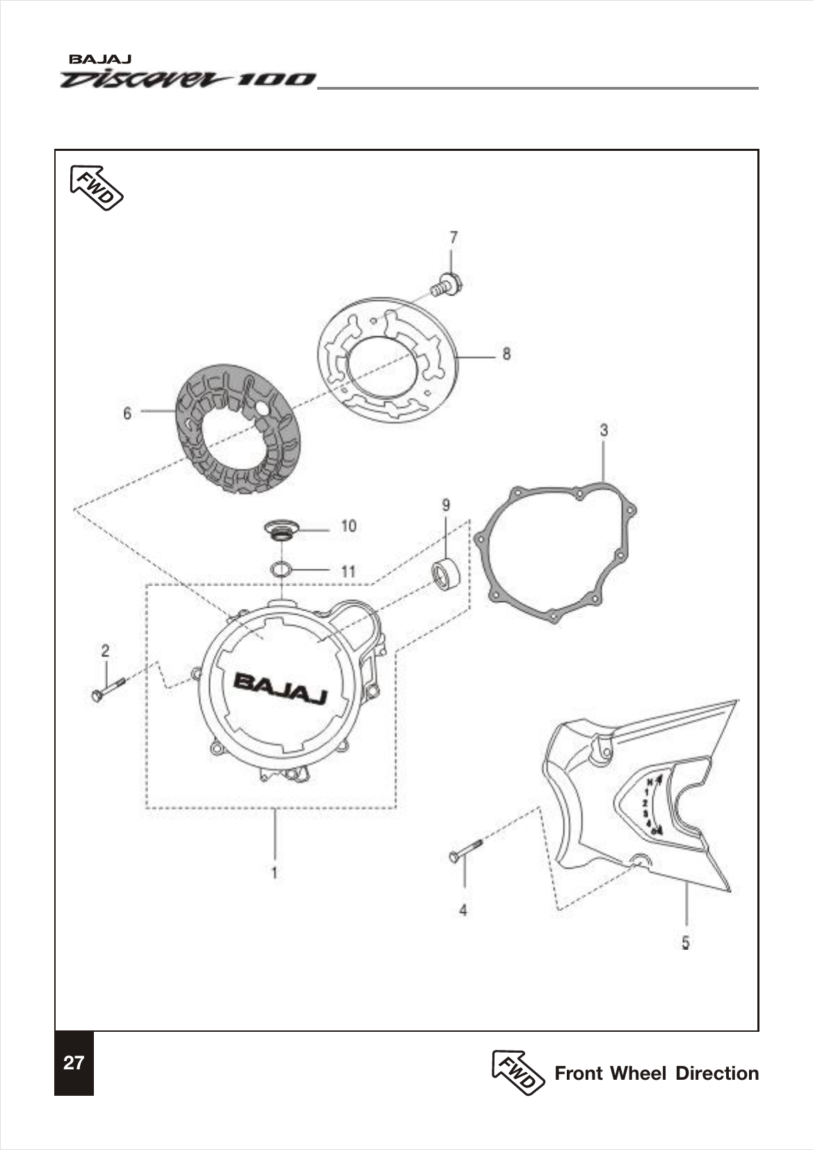 Plate 14 — Cover Magneto