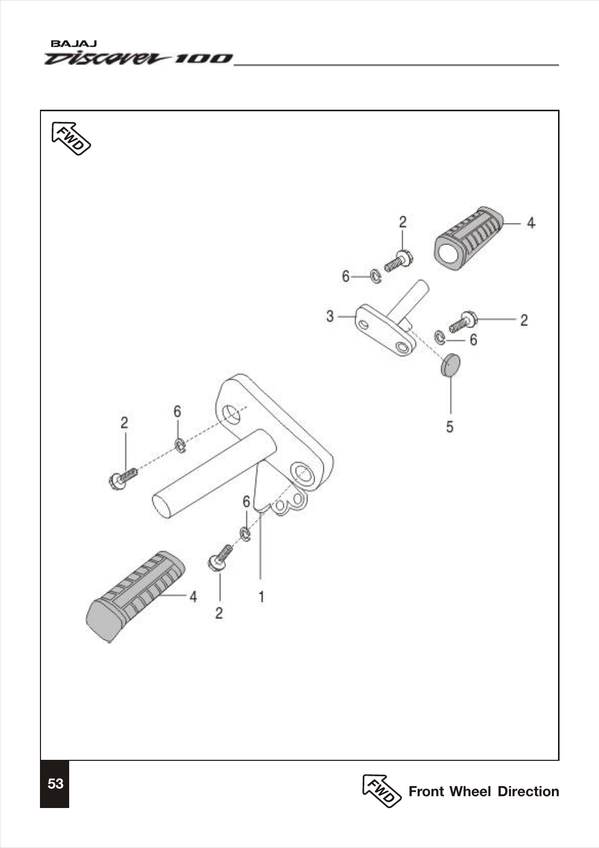 Plate 27 — Rider Foot Rest