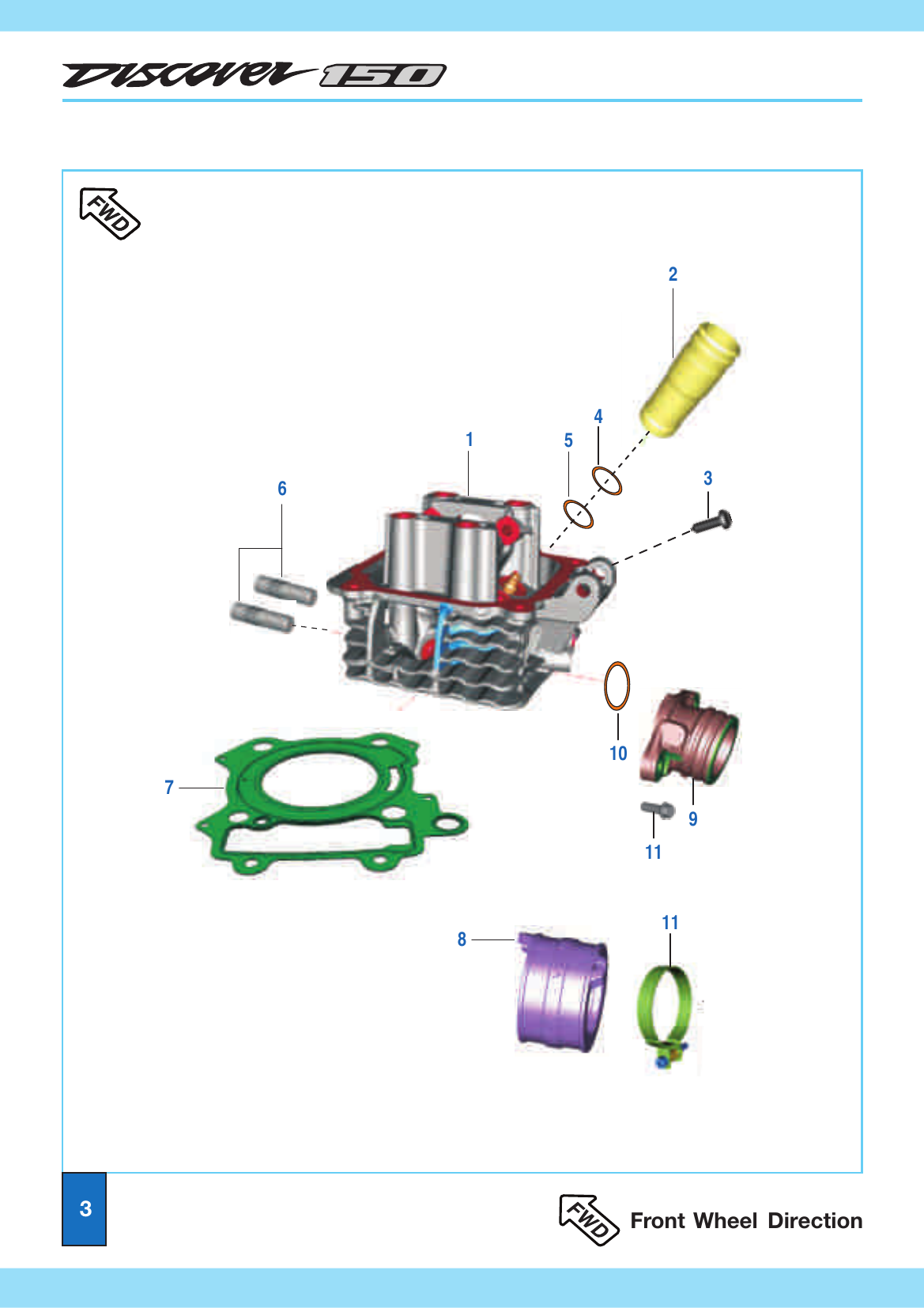 Plate 2 — Cylinder Head