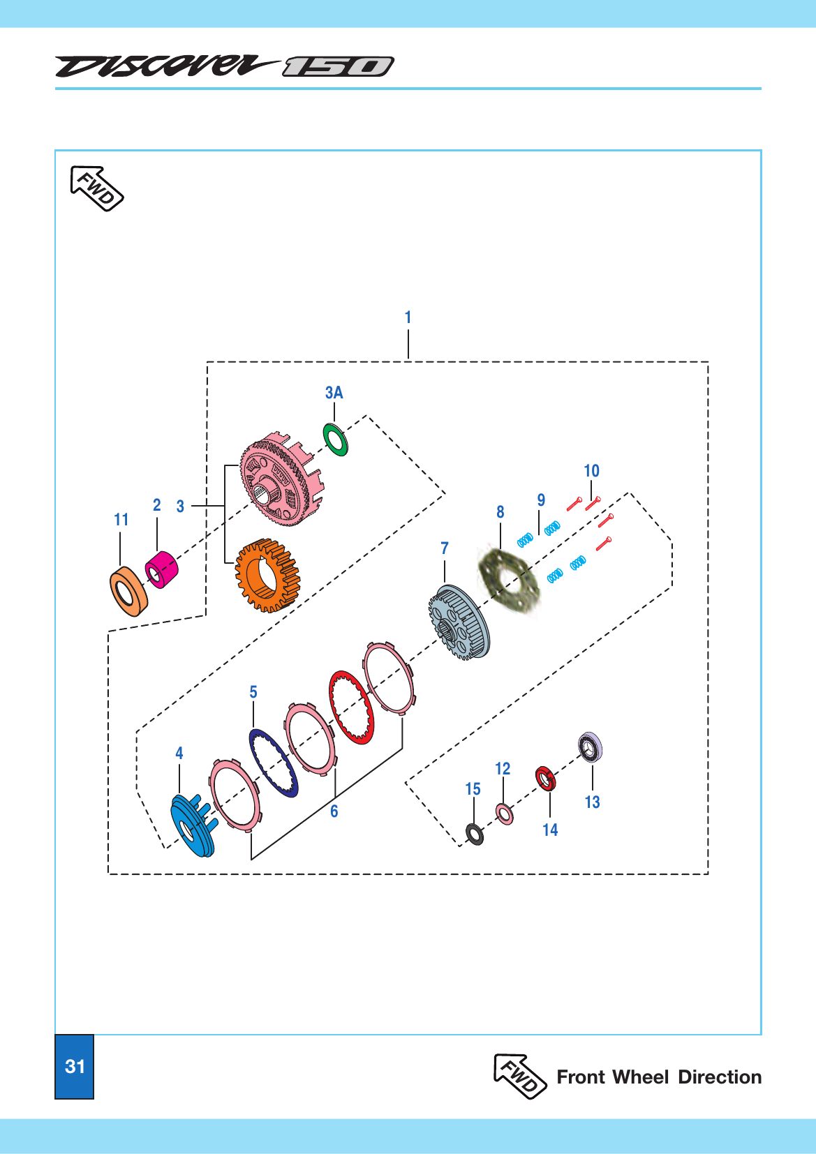 Plate 16 — Clutch Assly