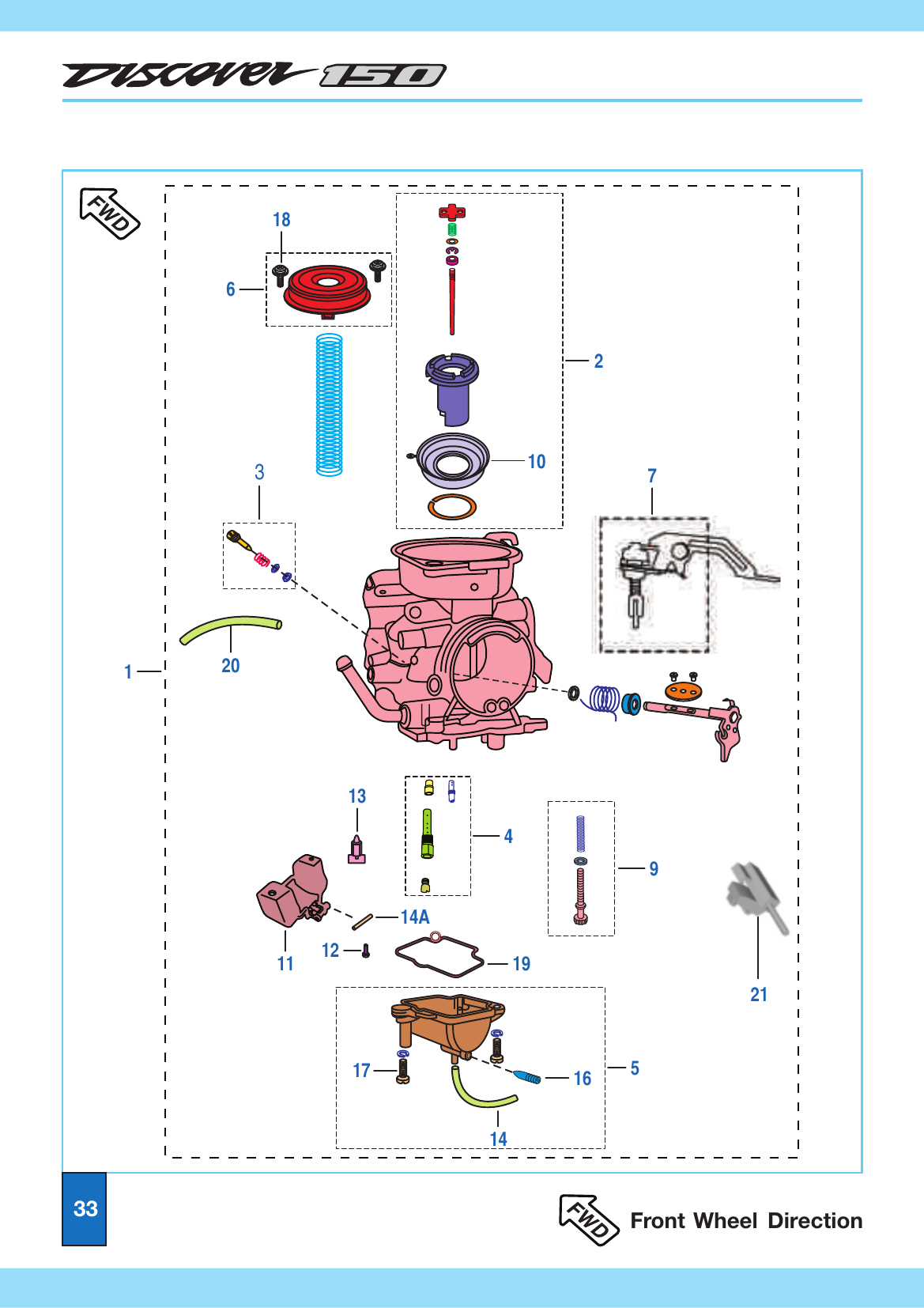 Plate 17 — Carburetor Assembly
