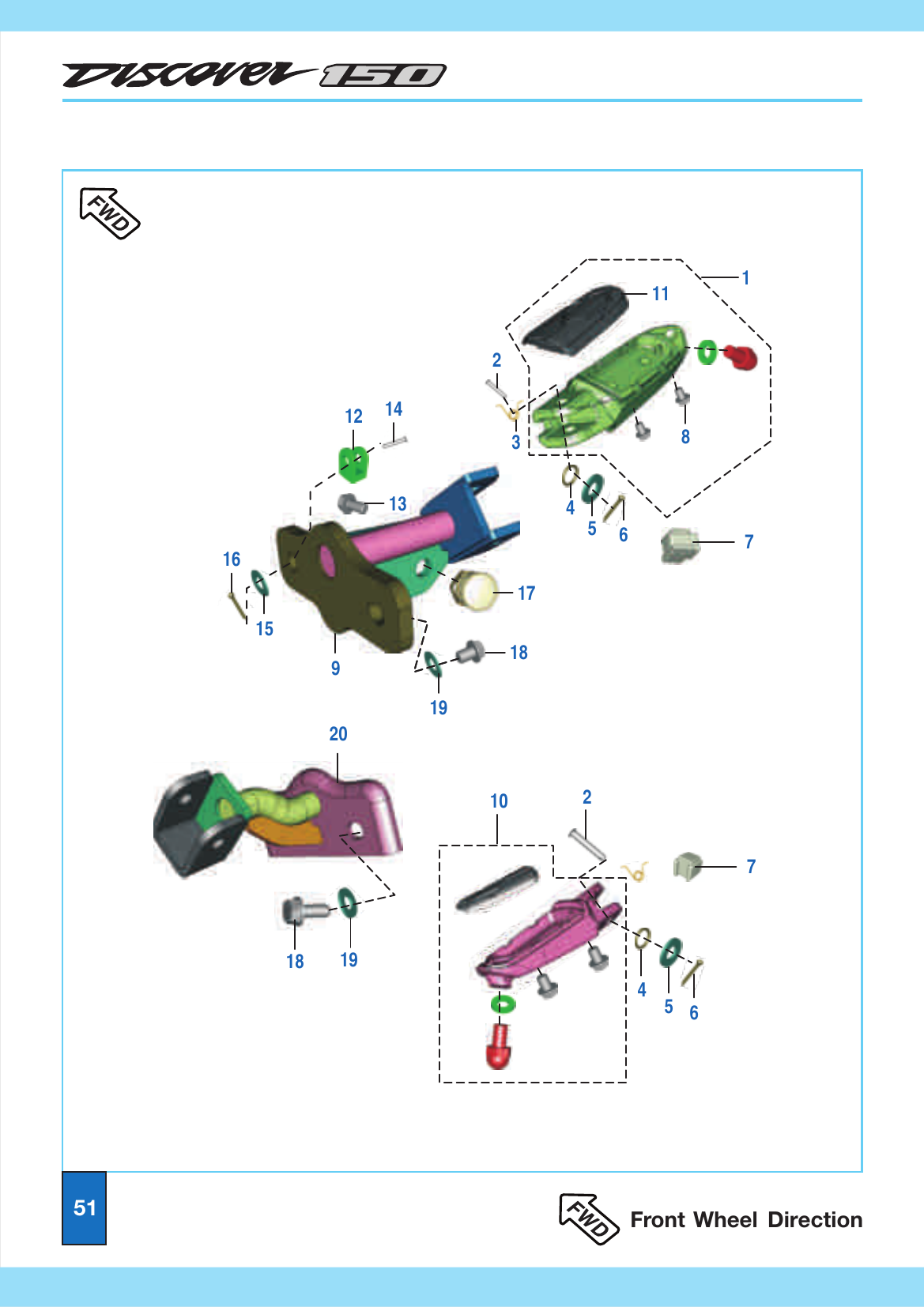 Plate 26 — Rider Foot Rest