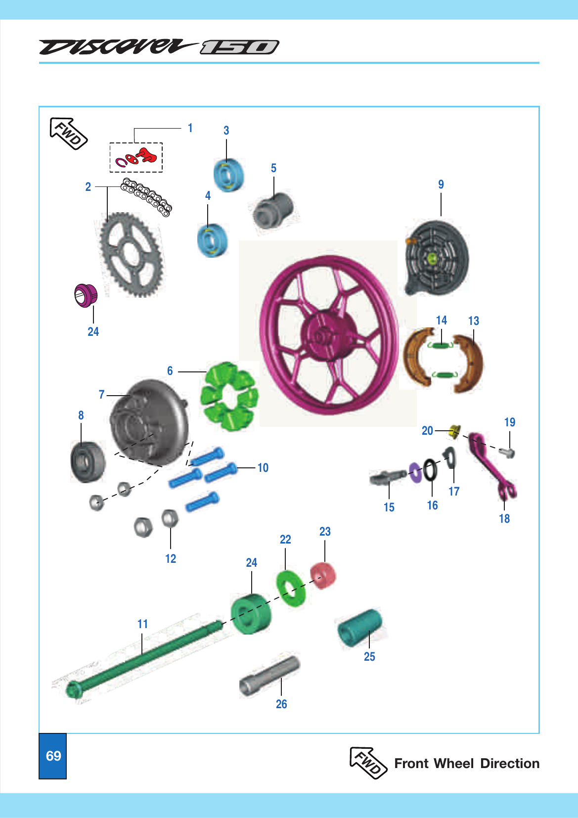 Plate 35 — Rear Hub