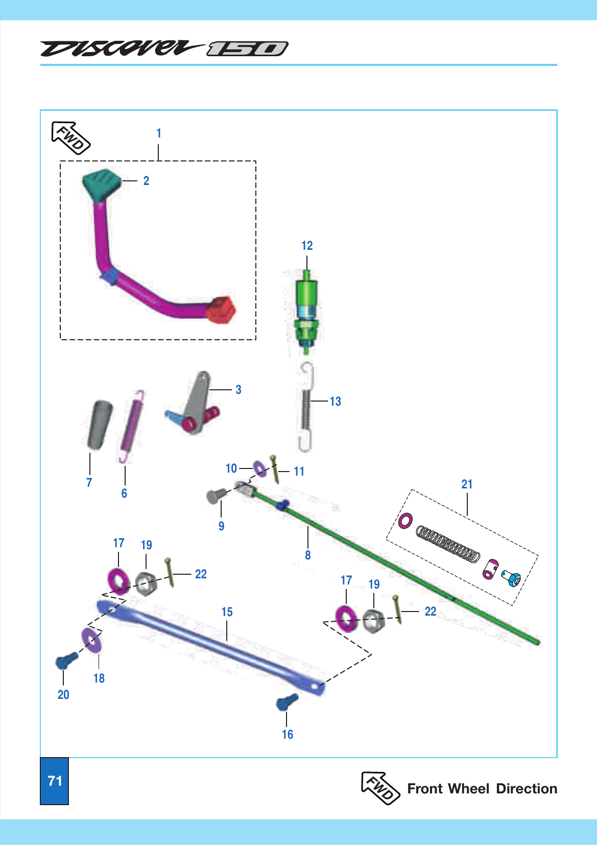 Plate 36 — Rear Brake Pedal