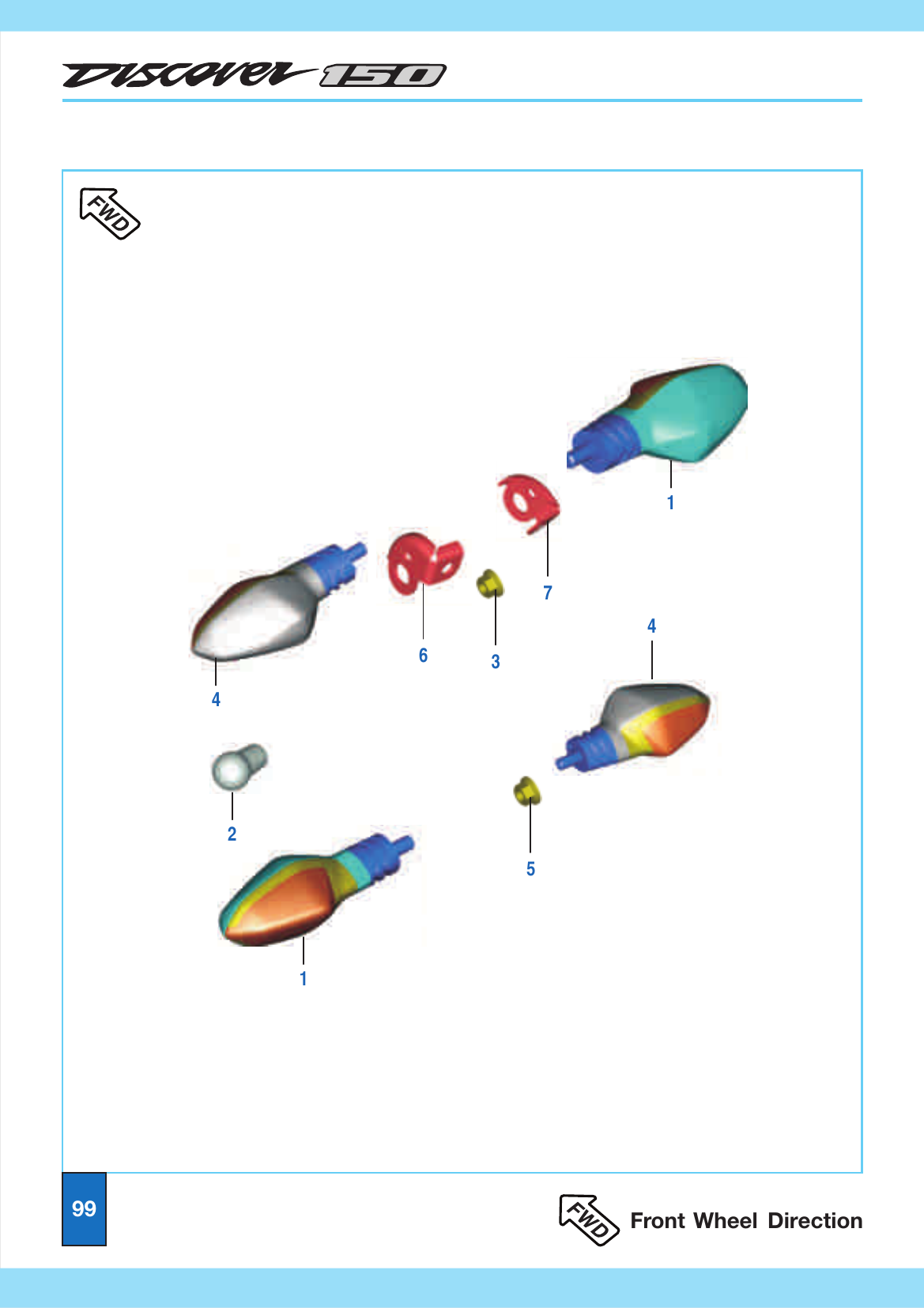 Plate 46 — Indicator Light Assembly