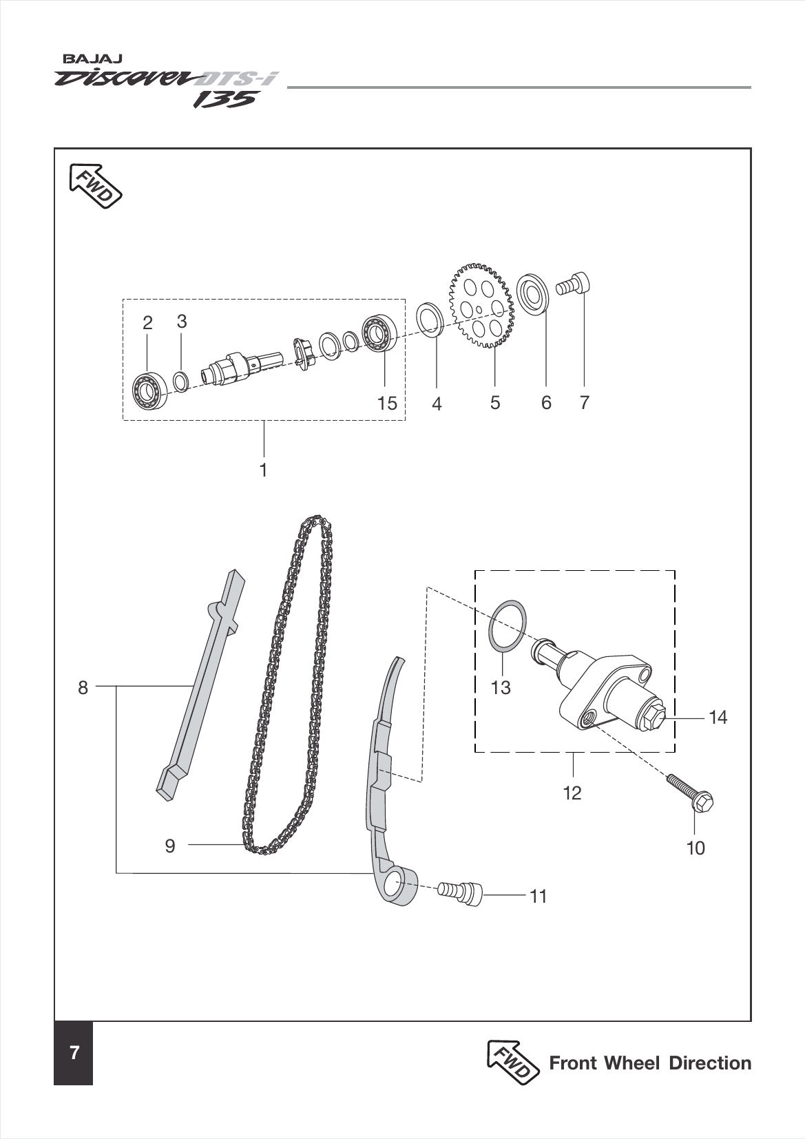 Plate 4 — Camshaft / Tensioner