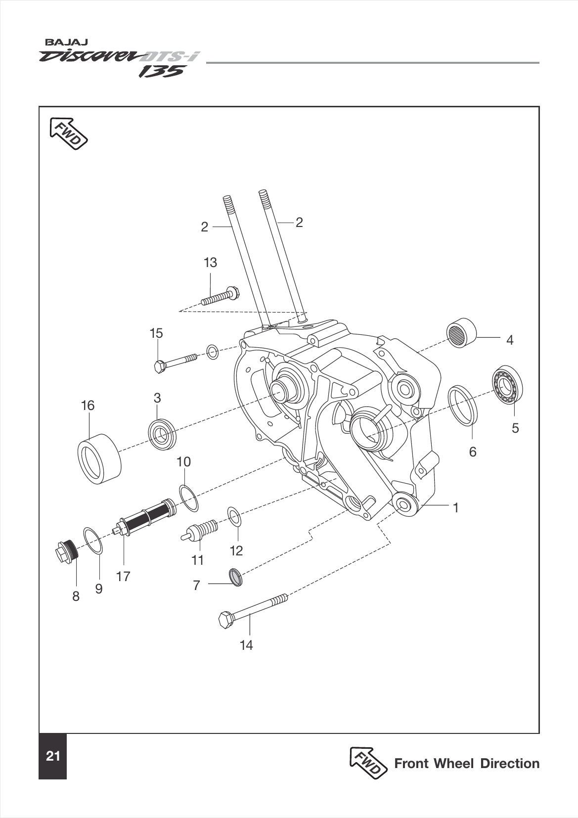 Plate 11 — Crankcase LH
