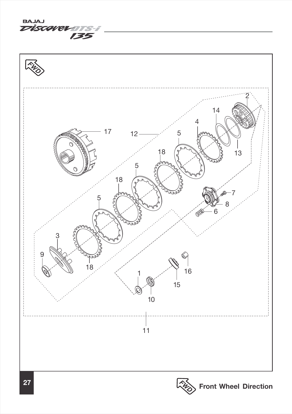 Plate 14 — Anti Judder Clutch