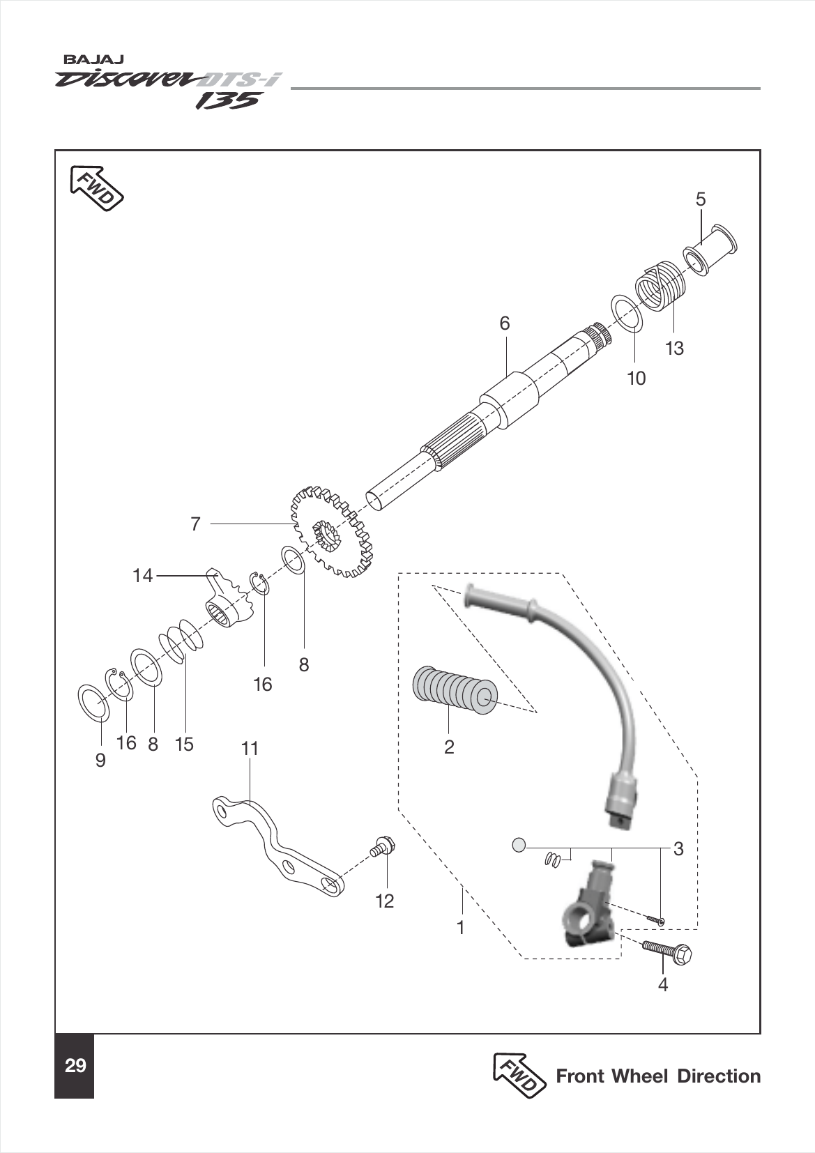 Plate 15 — Kick Starter Mechanism