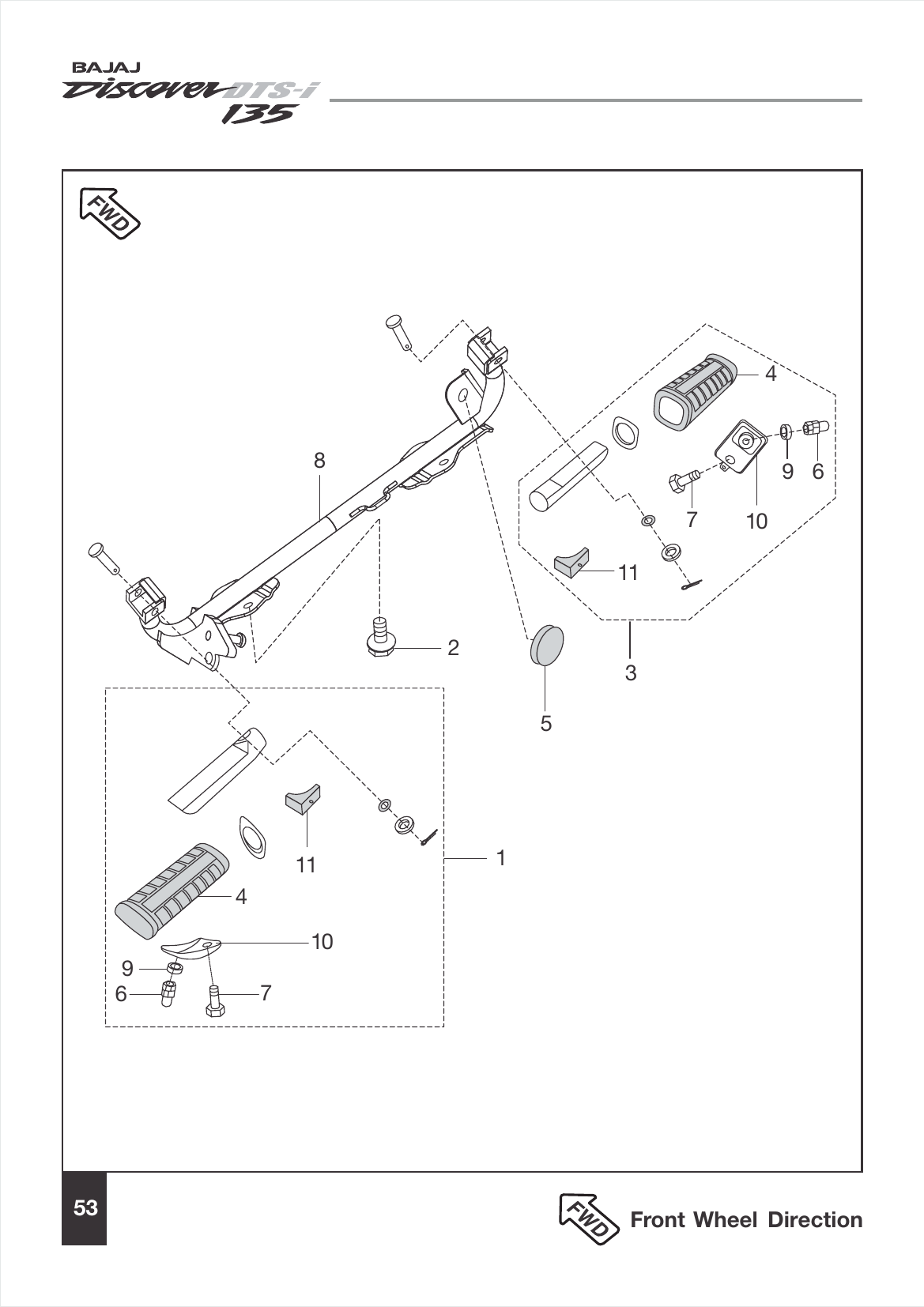 Plate 26 — Rider Foot Rest
