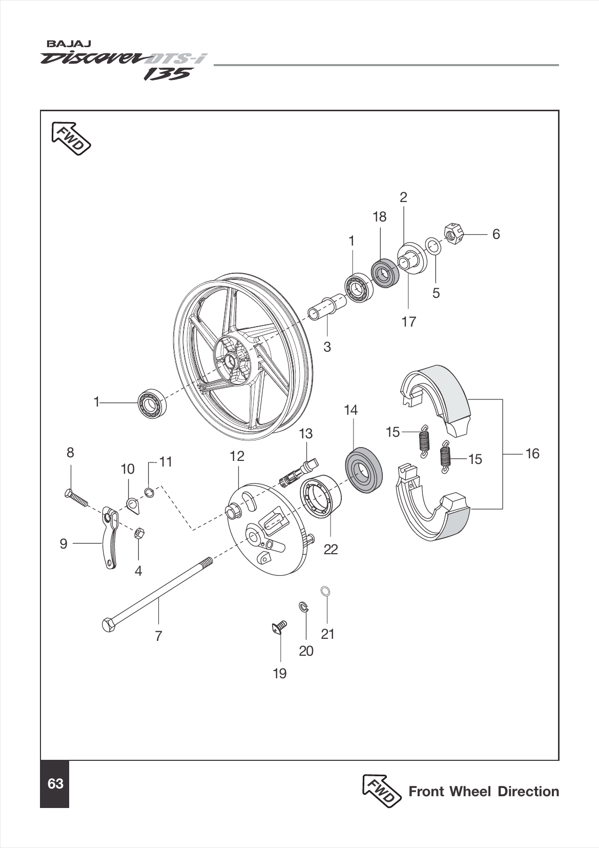 Plate 31 — Front Hub (For Drum Brake System)