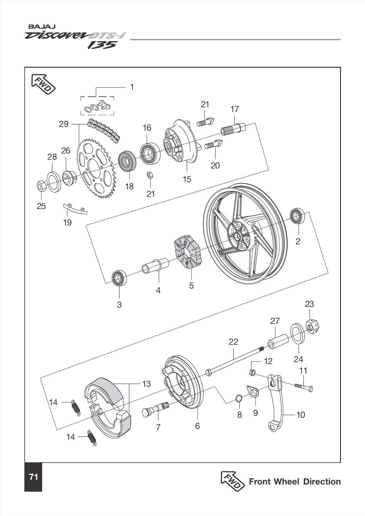 Plate 34 — Rear Hub