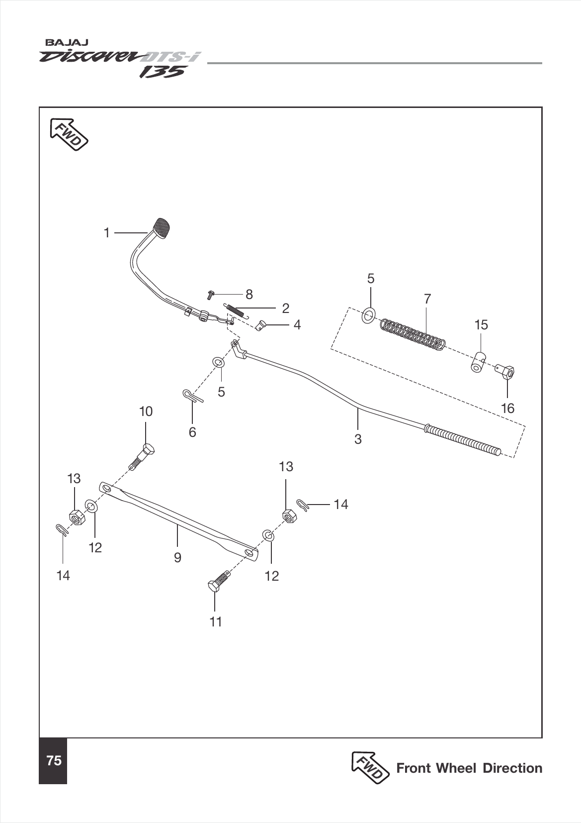 Plate 35 — Rear Brake Pedal