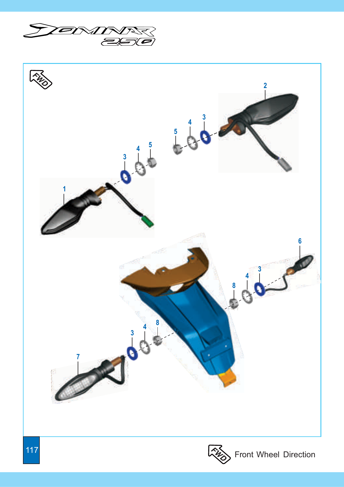 Plate 51 — Indicator Light Assembly