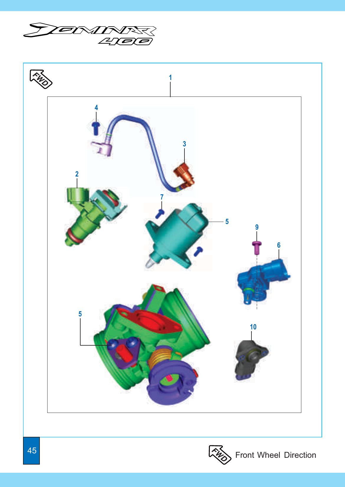Plate 18 — Throttle Body & Sensors