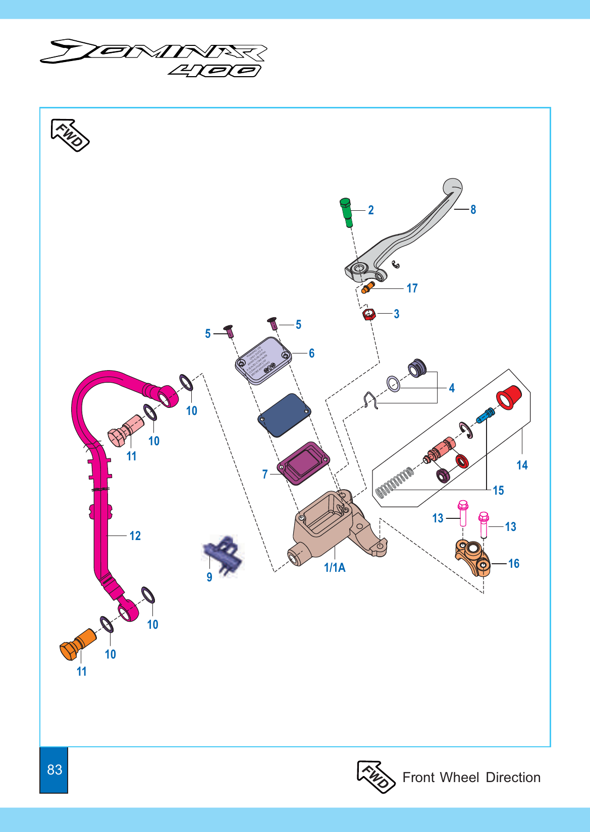 Plate 34 — Master Cylinder - Front