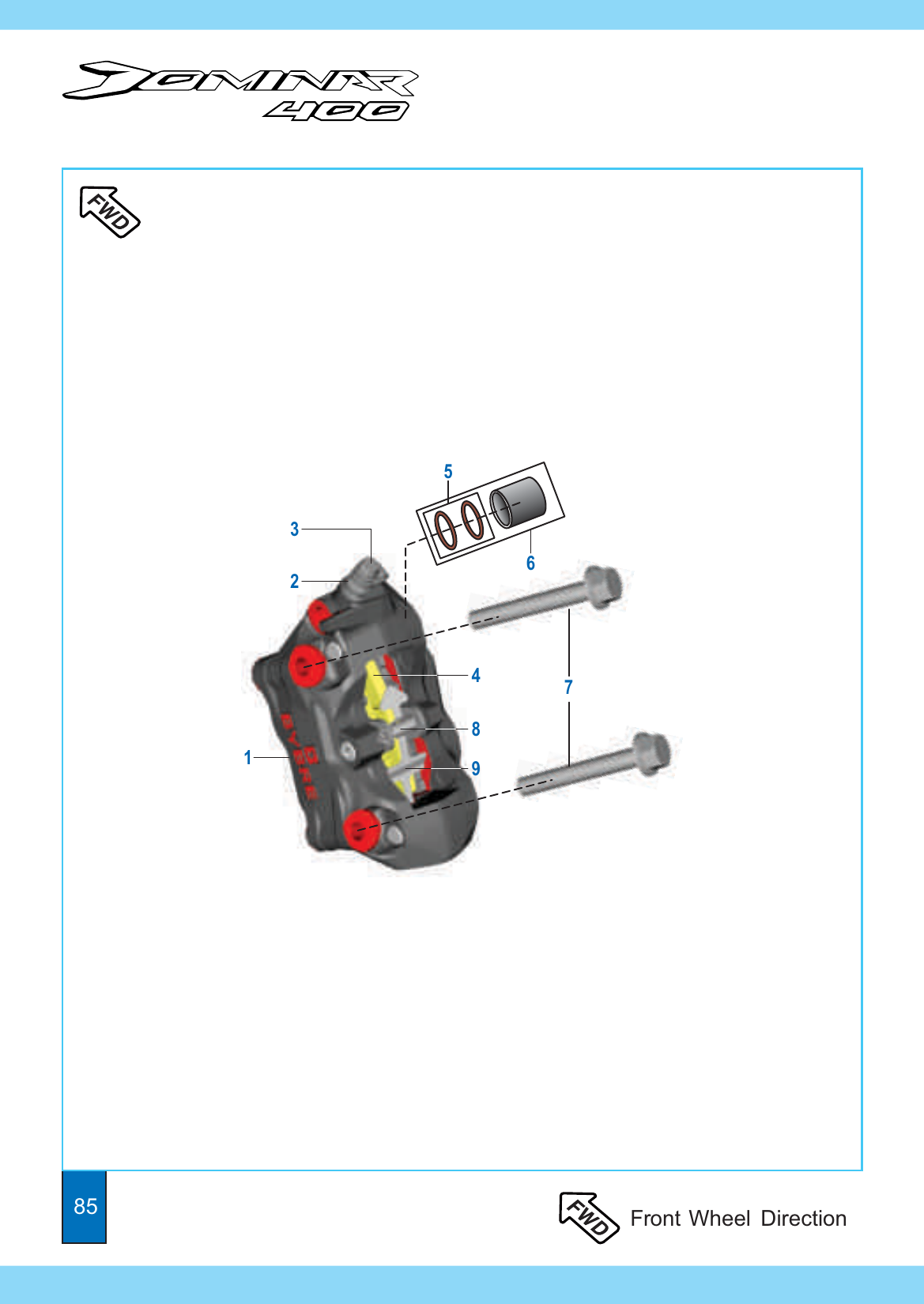 Plate 35 — Caliper Assembly - Front