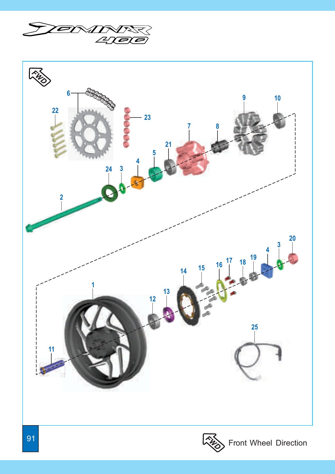 Plate 38 — Rear Hub