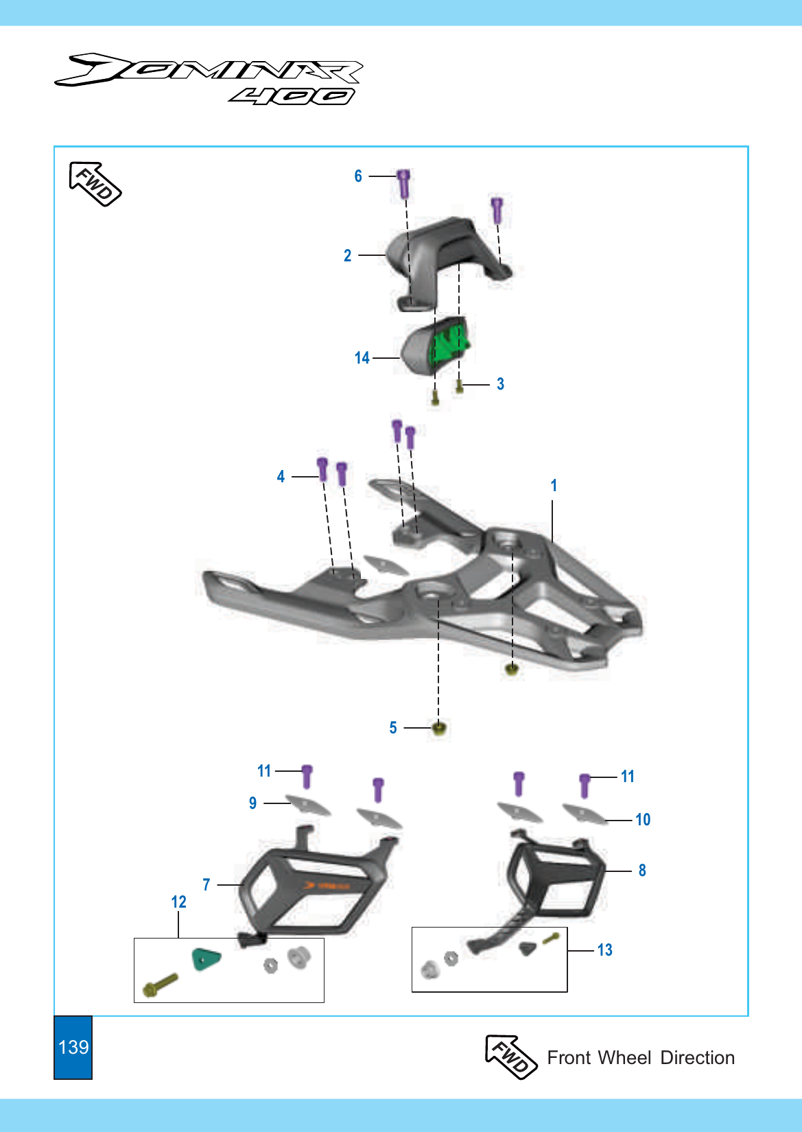 Plate 58 — Grab Handle & Back Rest - For SKU 00JF29
