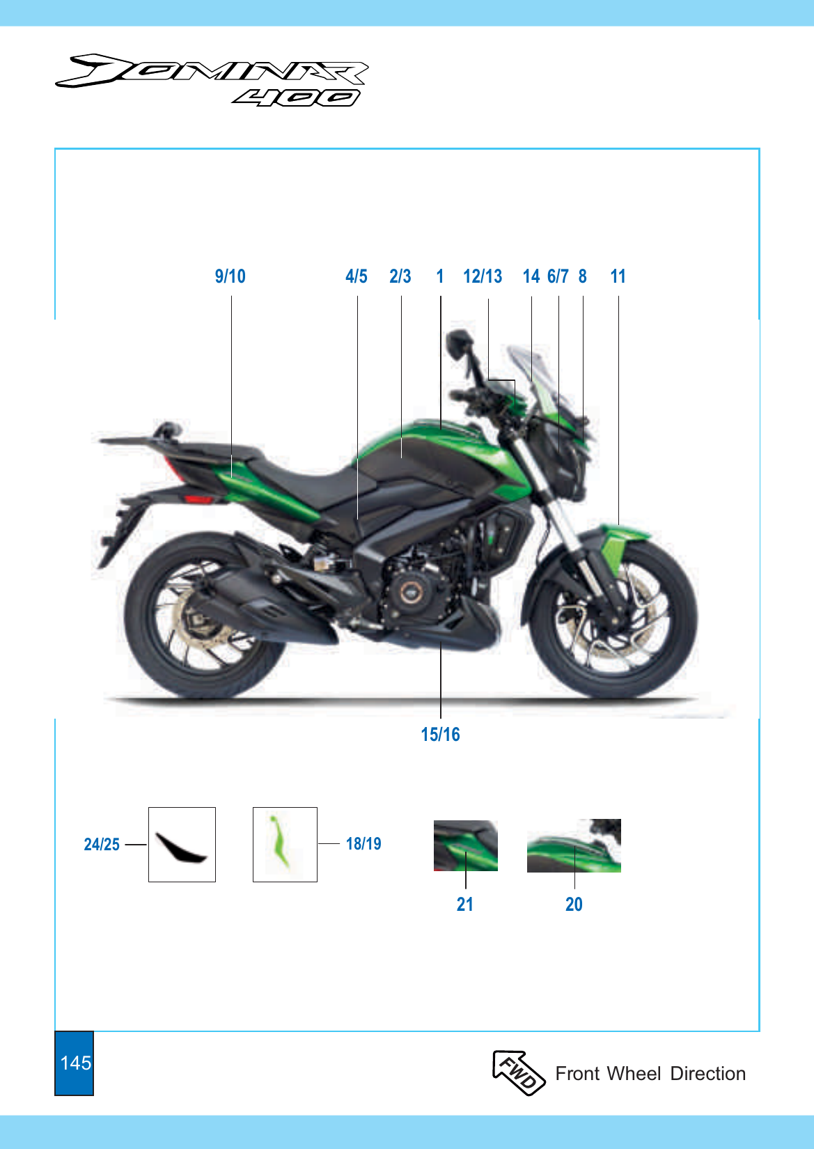 Plate 59A — Painted Parts and Decals - For SKU 00JF29